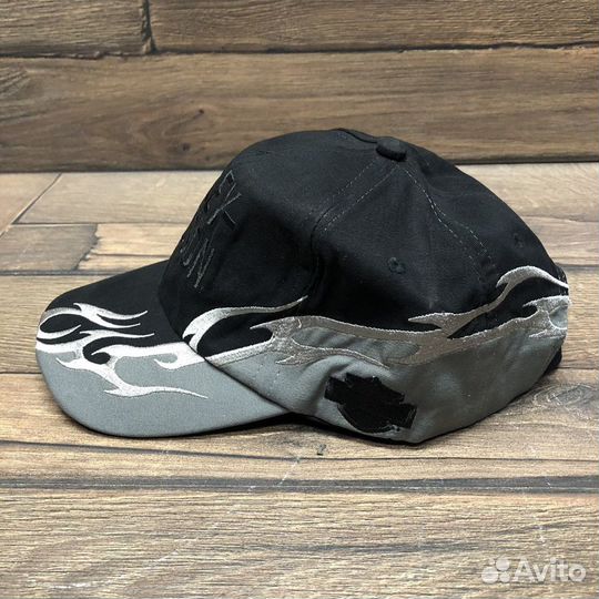 Бейсболка Harley Davidson flame