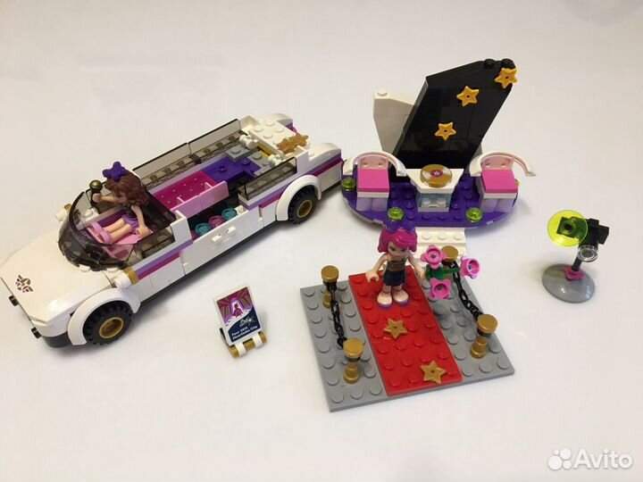Lego friends лимузин поп звезды