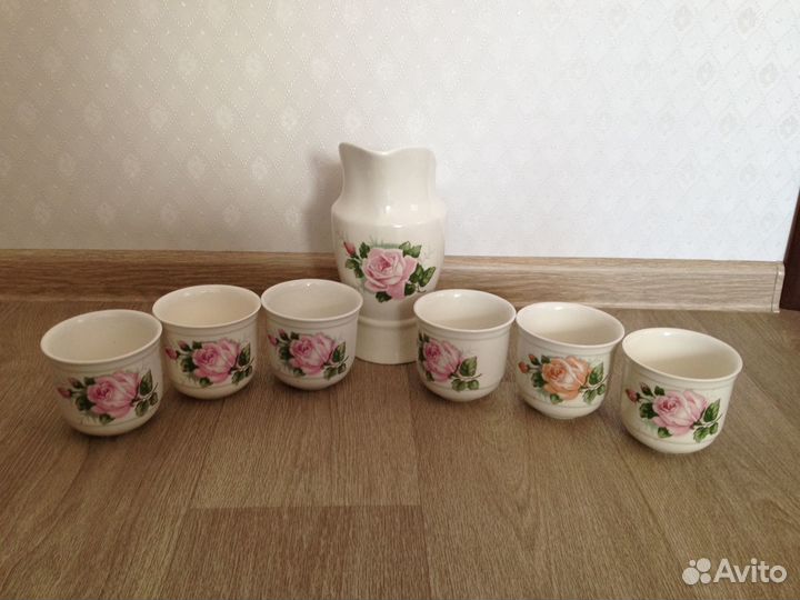 Кувшин с бокалами СССР