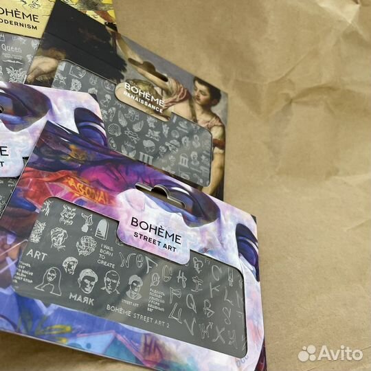 Пластины для стемпинга