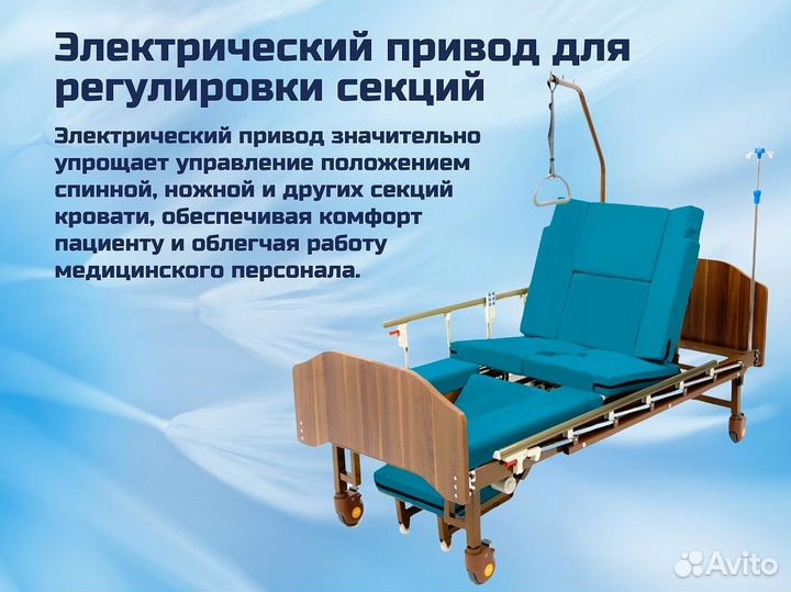 Кровать медицинская функциональная