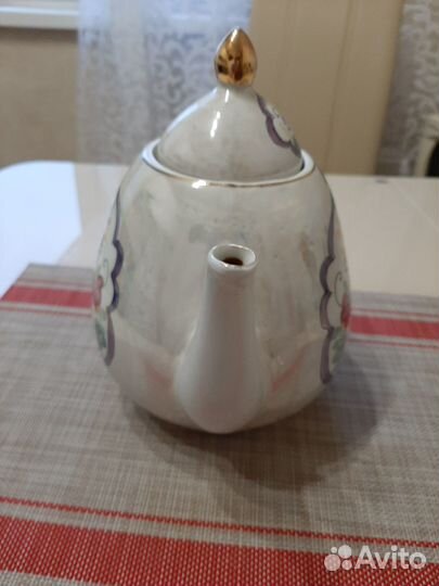 Чайник доливной фарфоровый СССР