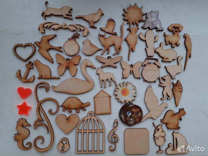 Деревянные заготовки для творчества