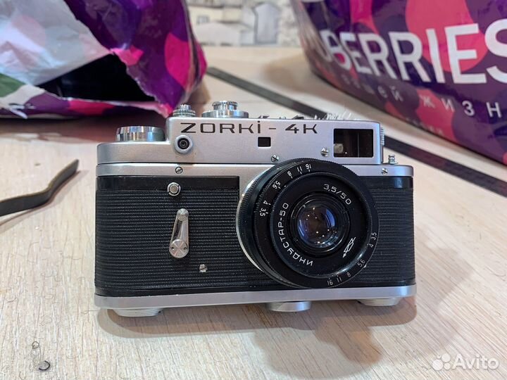 Плёночный фотоаппарат Zorki-4K (Зоркий 4К)