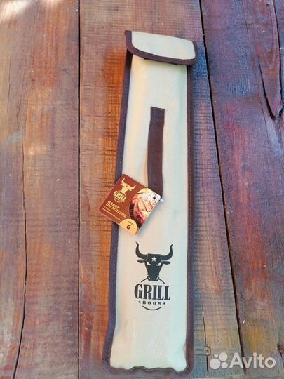 Новые шампуры из нержавеющей стали 45 см