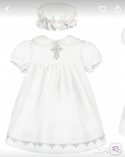 Крестильный набор для девочки 80 размер