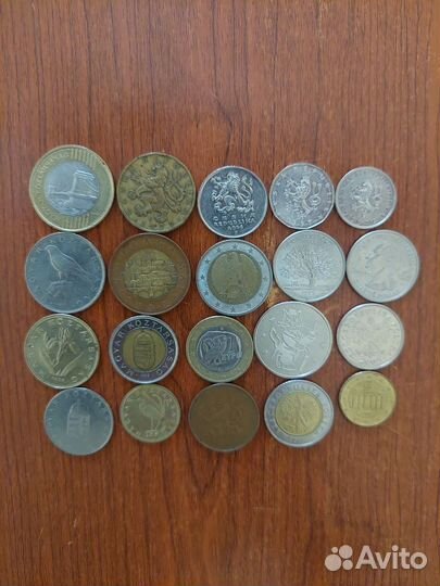 Монеты разные
