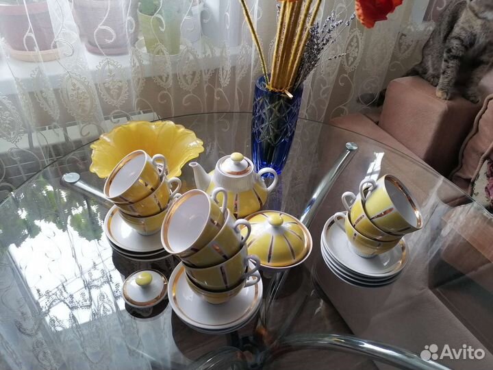 Чайный сервиз СССР фарфор