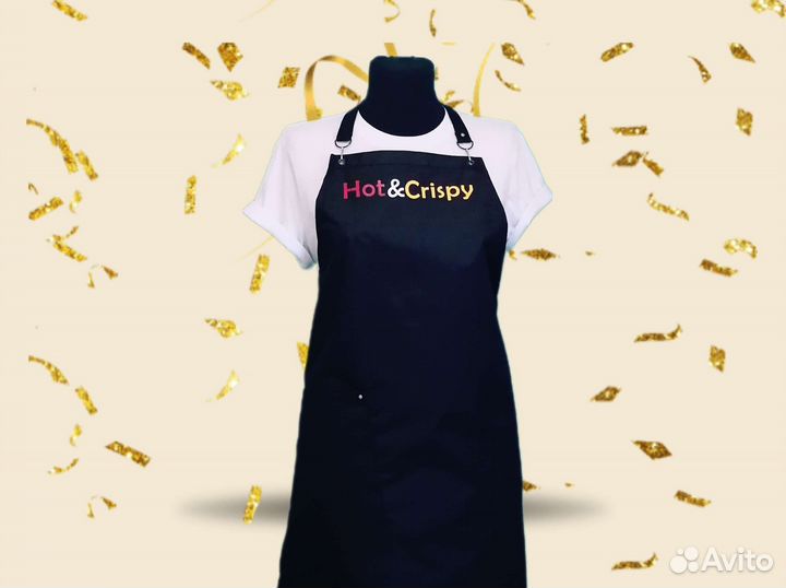 Фартук для кафе с логотипом