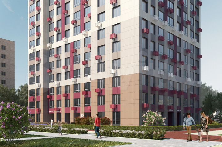 1-к. квартира, 36,1 м², 19/25 эт.