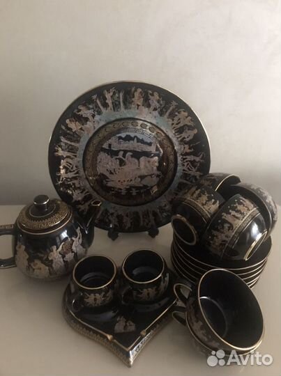 Сервиз чайный 24K Gold Греция