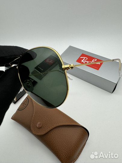 Очки ray ban aviator 3025 стекло