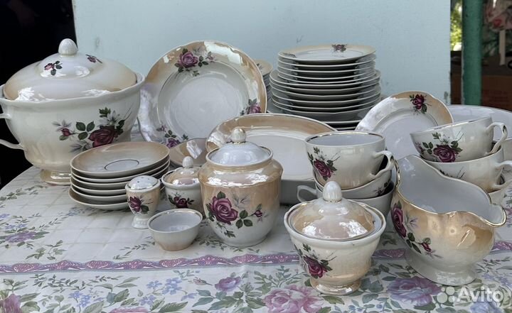 Столовый сервиз СССР на 6 персон