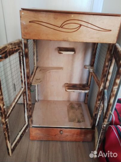 Клетка для шиншиллы бу