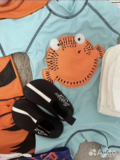 Плавательные принадлежности на мальчика 80-86