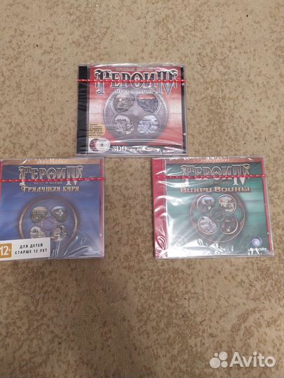 Новые CD диски Герои IV
