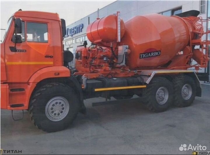 Доставка бетона миксером