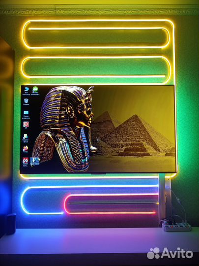 Гибкий неон IC LN 220V 6000k 6*16mm +