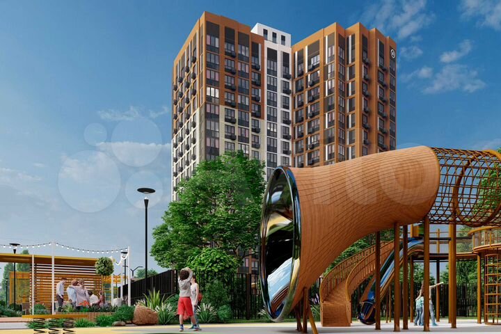 1-к. квартира, 43,7 м², 9/16 эт.