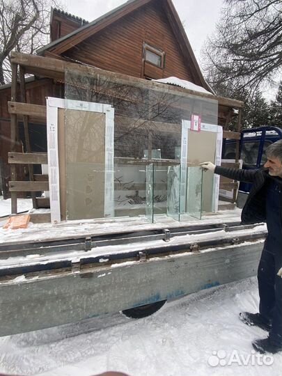 Двери межкомнатные стеклянные