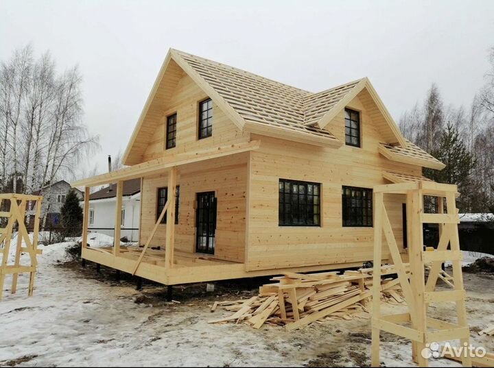 Бригада строителей строительство домов коттеджей