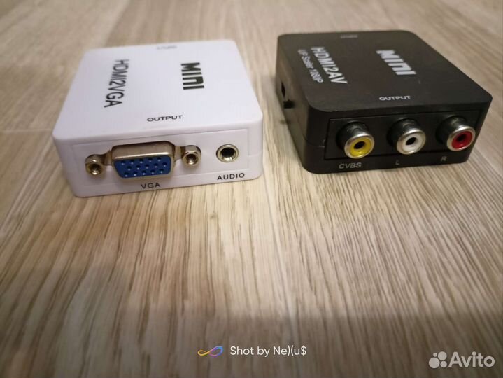 Переходник hdmi2vga и hdmi2av