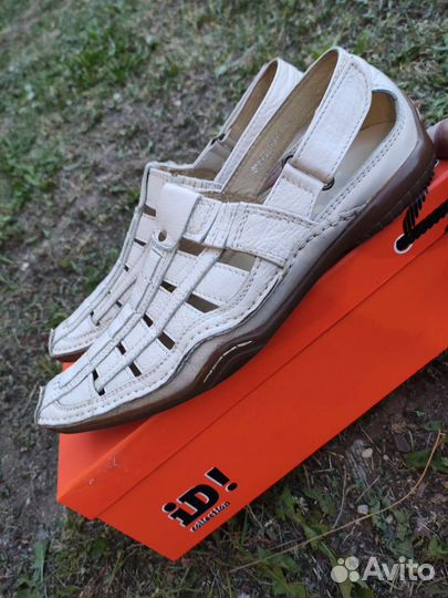 Продам новые мужские летние туфли кожаные 41р