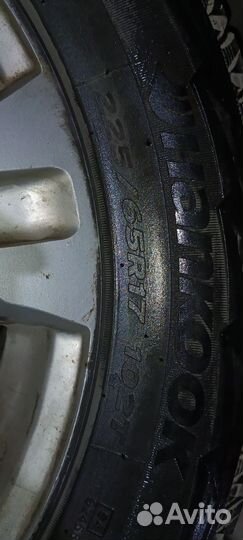 Колеса в сборе r17 зимние на toyota rav4