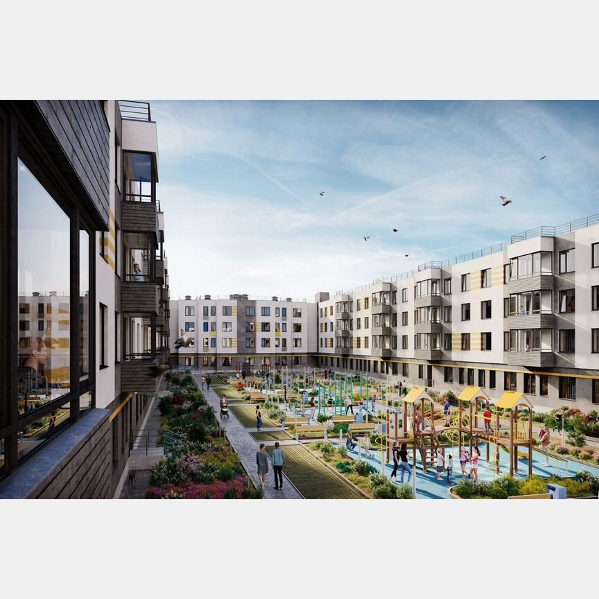2-к. квартира, 62,6 м², 3/4 эт.