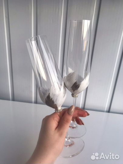 Бокалы на свадьбу