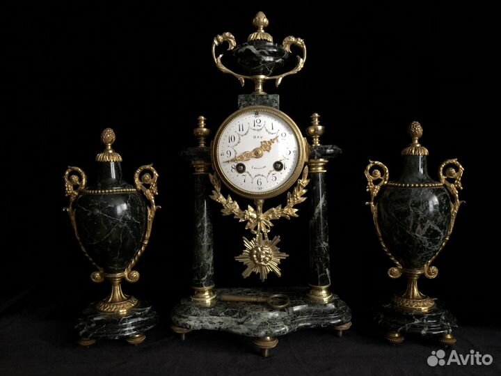 Каминные, настольные часы. Портики