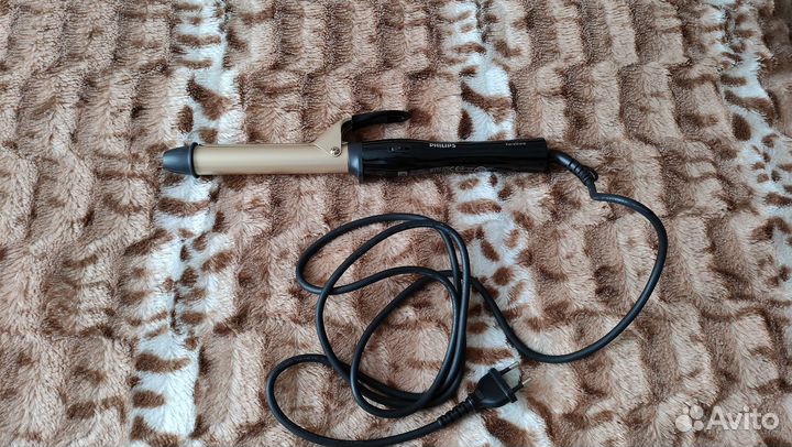 Щипцы для завивки волос philips