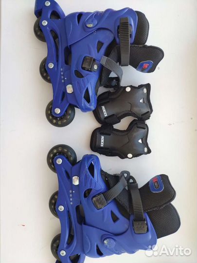 Роликовые коньки детские раздвижные