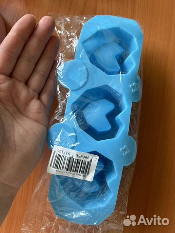 Форма для гипса/свечей сердце, стакан и квадрат