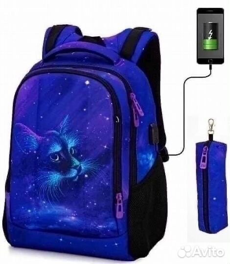 Рюкзак школьный для мальчика новый