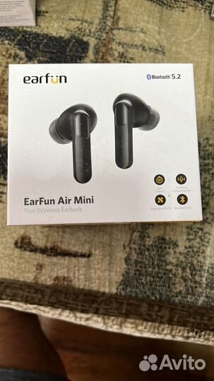 Наушники True Wireless earfun AIR mini TW202 Black
