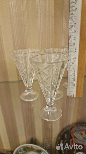Хрустальные рюмки СССР