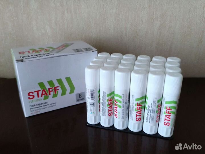 Клей карандаш staff 8г