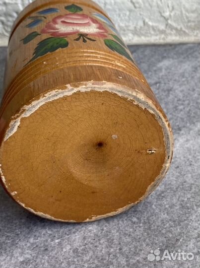 Карандашница, стакан урало-сибирская роспись