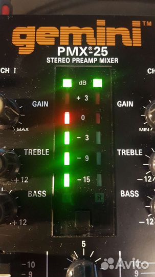 Dj контролер пульт Gemini Technomaster