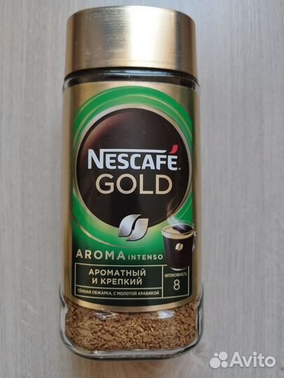 Кофе растворимый Nescafe Gold Aroma Intenso