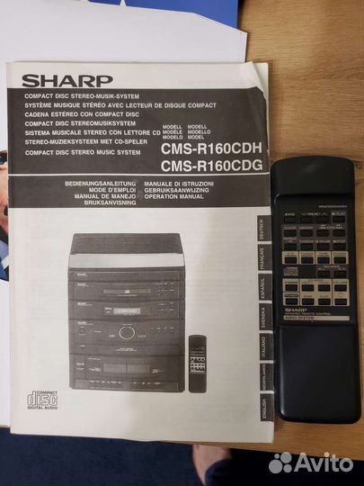 Музыкальный центр Sharp CMS-R160CD