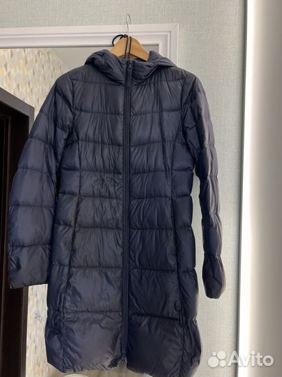 Uniqlo пуховик удлиненный xs