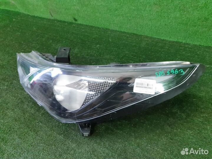 Фара левая Hyundai Solaris