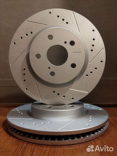 Тормозные диски Camry 70 с перфорацией powerstop