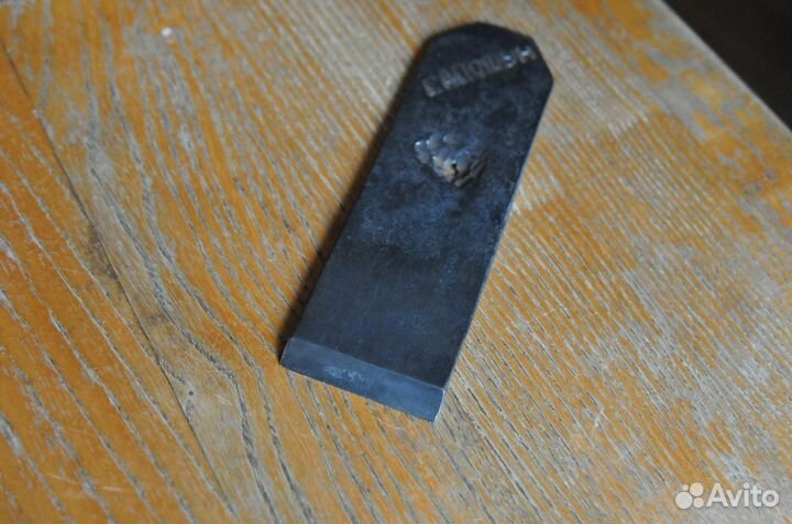 Старинный кованый молоток нож рубанок Гапошын