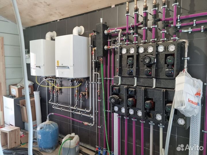 Монтаж отопления