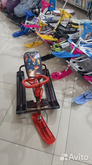 Детский снегокат от 3х лет (новый)