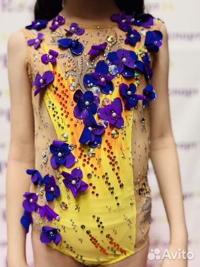 Купальник для художественной гимнастики 116-128