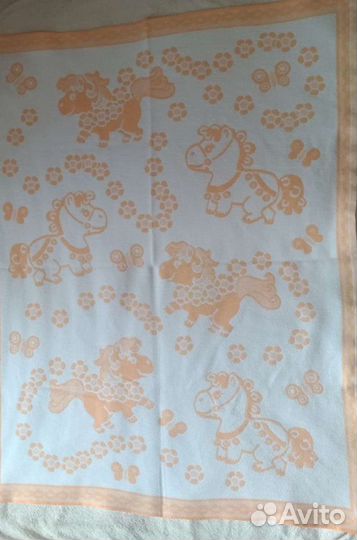 Одеяло байковое детское плед